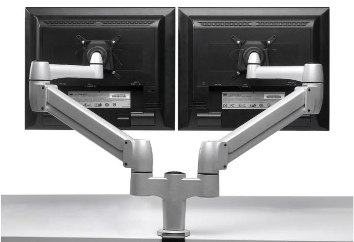 Bakker Elkhuizen Space-arm, Dual Clamp VESA 75/100 (Table, 24", 7.50 kg)