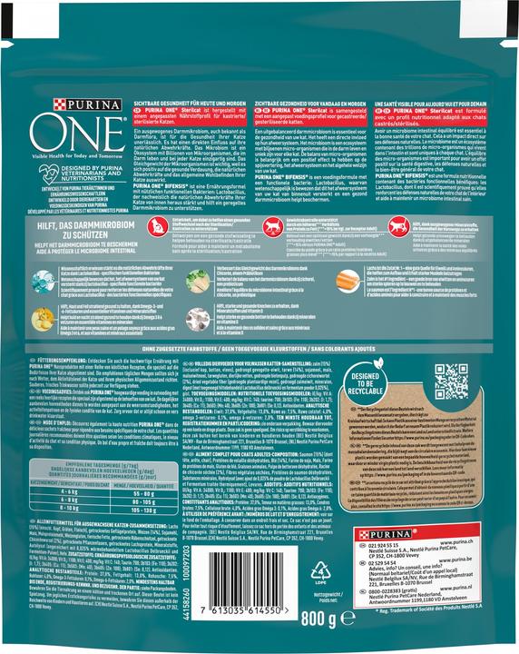 Produktbild Purina ONE Sterilcat (Adult, 1 Stk., 800 g)