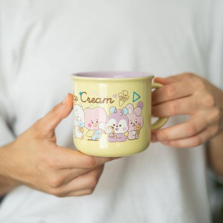 Actual product image BT21 Ice cream premium mug (375 ml)