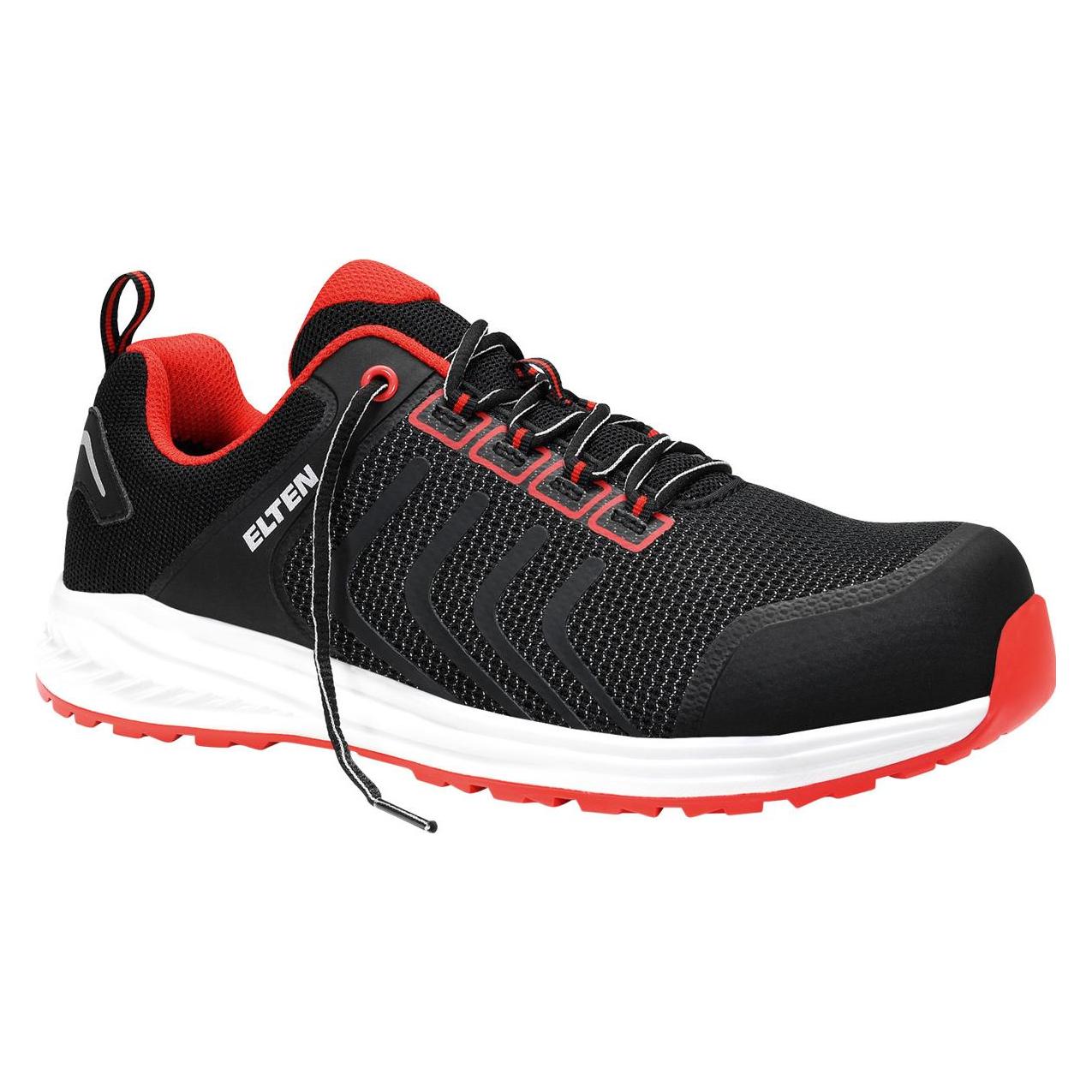 Elten, Werkschoenen, Batai Livas Zwart Rood Laag Esd S1P, Juodi 41 (S1P, 41)