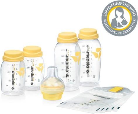 Actual product image Medela Breastmilk store & feed set