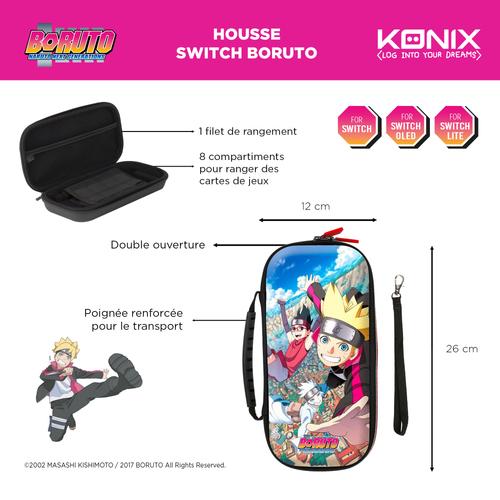 Produktbild Konix Boruto Pro Carry Bag - Fly (Switch Lite, Switch OLED, Switch)