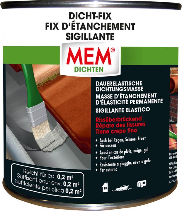 Actual product image MEM Dicht-Fix (0.57 kg, Grey, 375 ml)