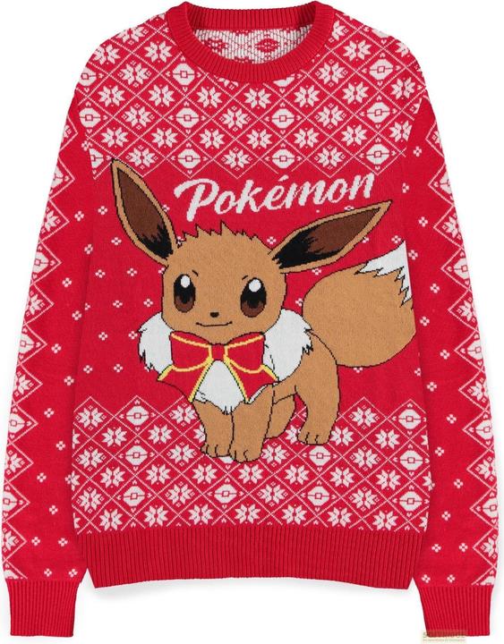 Immagine prodotto Difuzed Pokémon - Maglia di Natale Eevee - S (S)