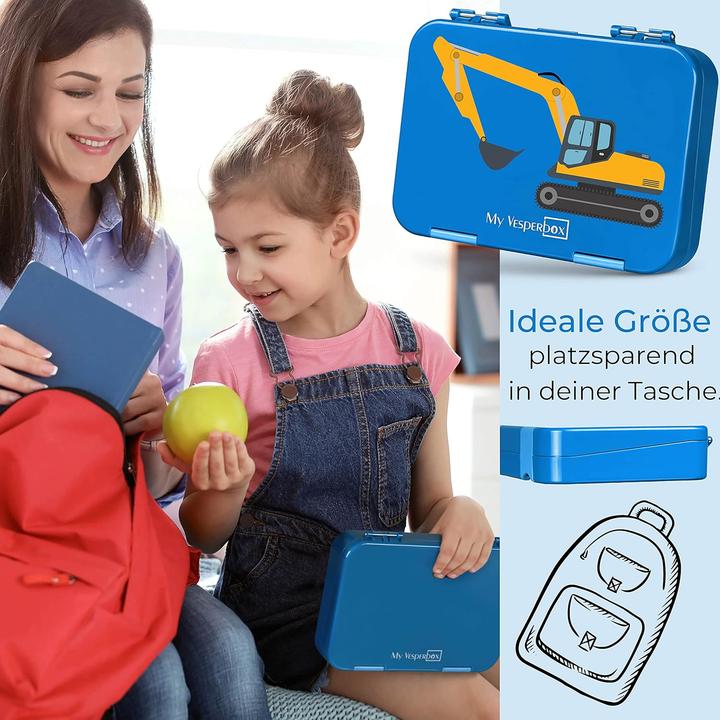 Produktbild MyVesperbox My Vesperbox Len, blau Bagger