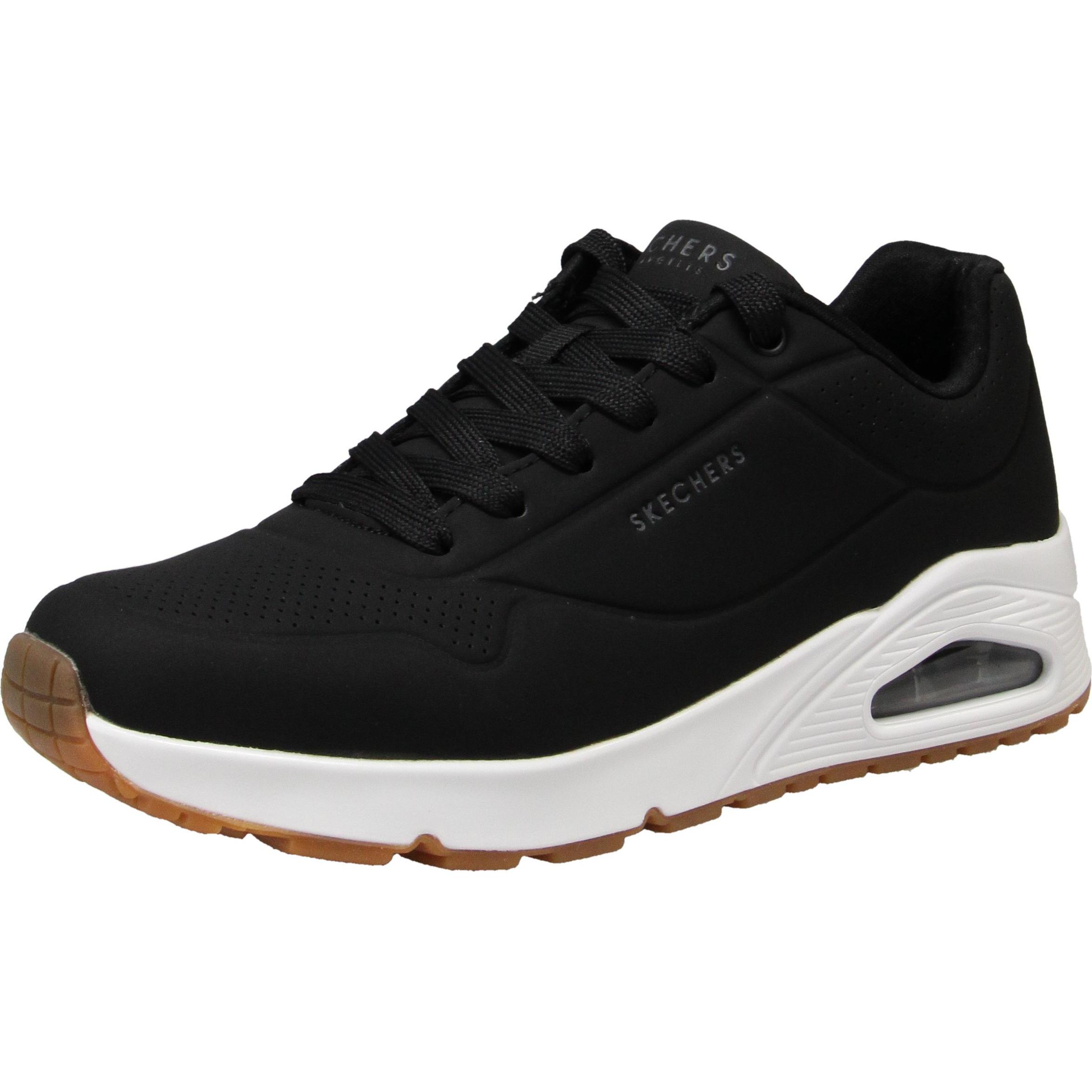 Skechers, Herren, Sneakers, Uno - Stand on Air, Schwarz, (41)