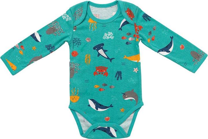 Produktbild Schlummersack Bio Baby-Bodys langarm 3er-Pack (74)