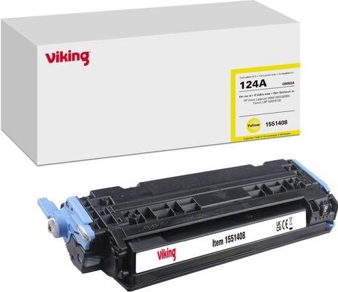 Immagine prodotto Viking Cartuccia toner compatibile HP 124A Q6002A Giallo (Y)