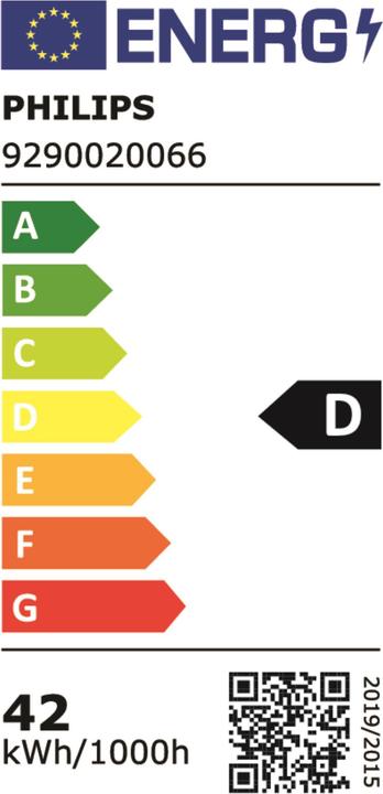 Energie-Label Philips Professional LED E27 42 W = 125 Neutralweiss (E27, 6000 lm, 1x)