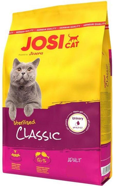 Produktbild Josera JosiCat Sterilised Classic (Adult, 1 Stk., 650 g)