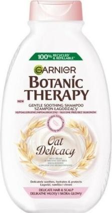 Image du produit Garnier Botanic Therapy Oat Delicacy Shampooing apaisant pour cheveux et cuir chevelu délicats 400Ml (400 ml, Shampoing liquide)