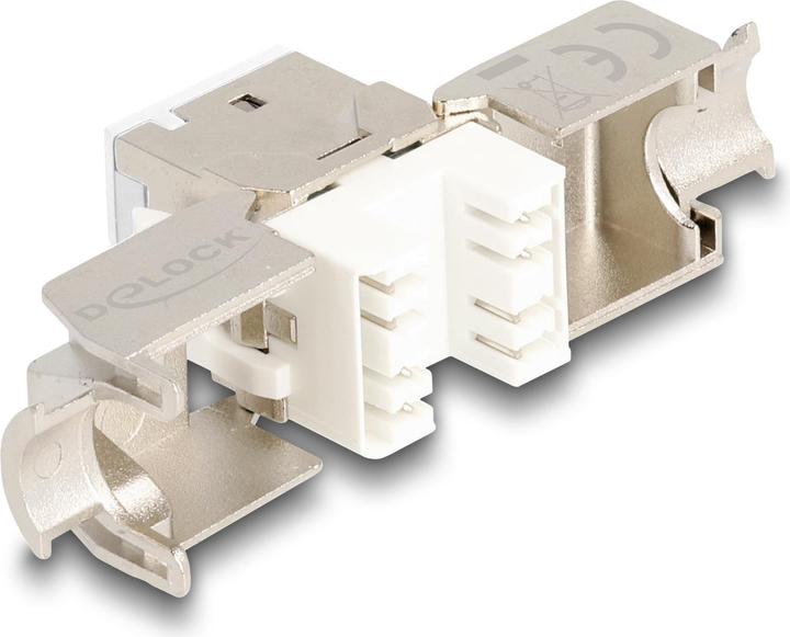Produktbild Delock Keystone Modul RJ45 Buchse zu LSA Cat.6A werkzeugfrei (Keystone Modul)