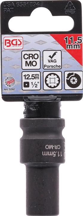 Actual product image BGS Brake Calliper Socket 10-point for VAG and Porsche 11.5 mm (Rear brake, Brake Caliper, 6)