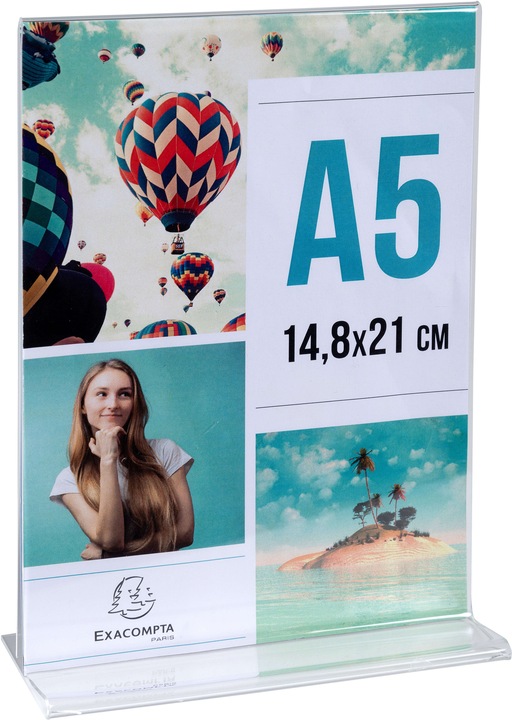 Actual product image Exacompta Table leaflet stand (A5)