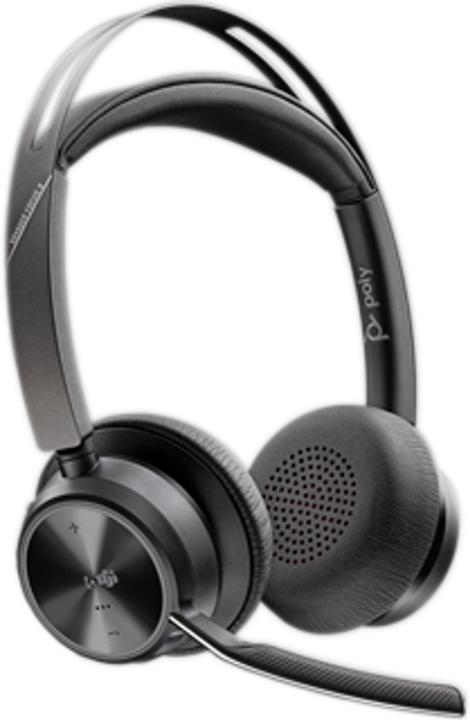 Produktbild HP Poly Voyager Focus 2 (Kabelgebunden, Kabellos, USB-A, USB-C, Microsoft Teams)