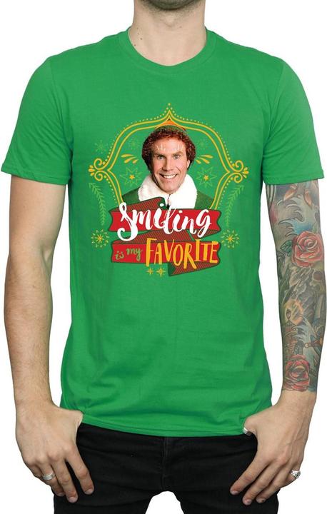 Immagine prodotto Elf Buddy Smiling Maglietta Uomo (M)