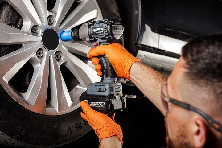 Actual product image Graphite 450 Nm Energy+ Brushless Impact Wrench