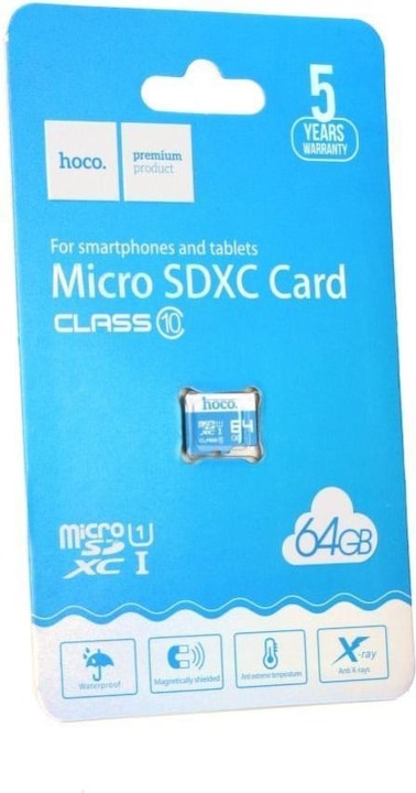 Hoco Speicherkarten Speicherkarte microSD 64GB Klasse 10 (64 GB, microSD)