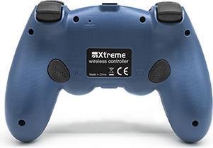 Actual product image Xtreme 90432 gaming peripheral Blue Bluetooth Gamepad Analog/Digital PlayStation 4 (PS4)