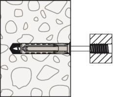 Produktbild Fischer Deutschland Abstandsschraube ASL SchraubenlÃ¤nge 150mm FISCHER (50 Schrauben pro Stück)