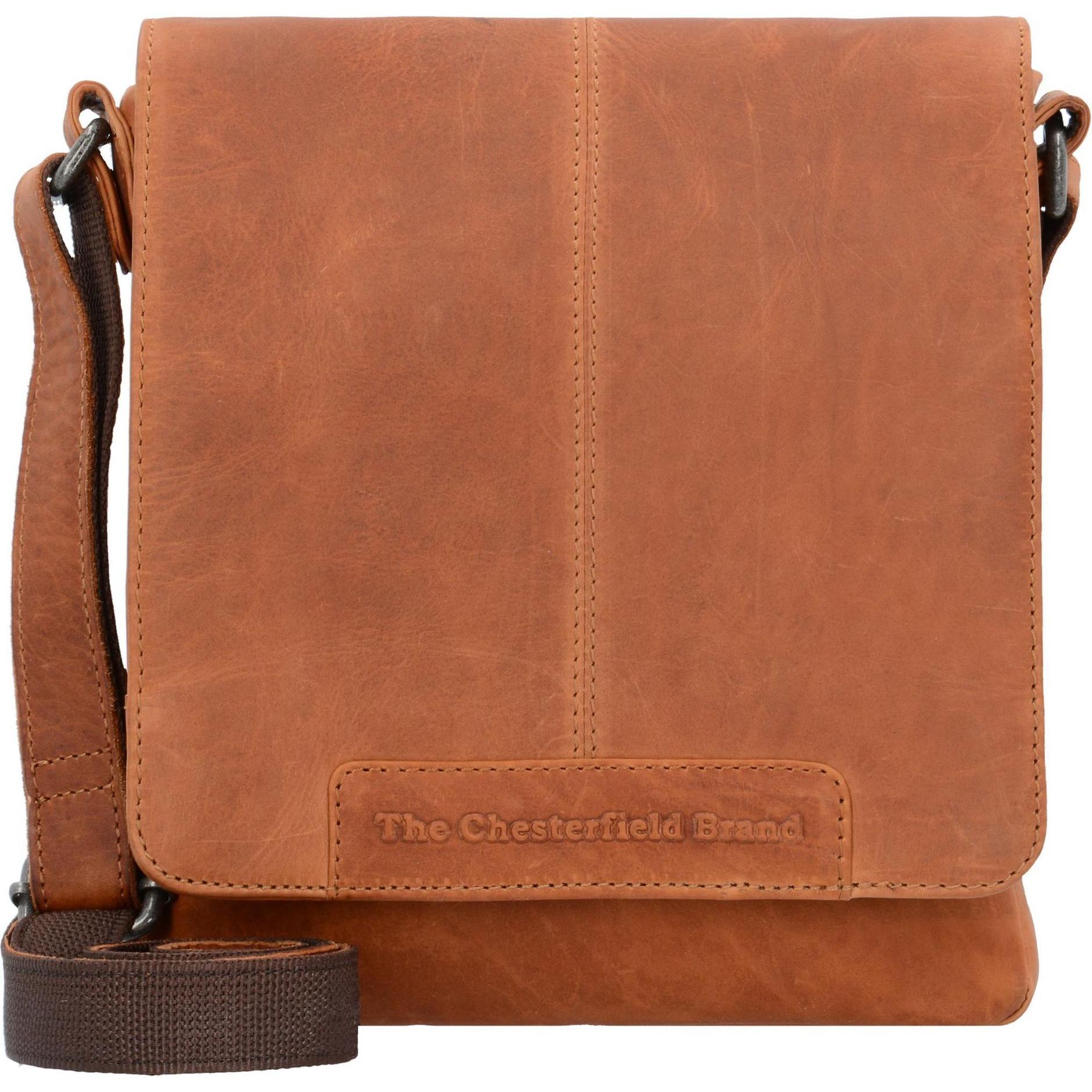 The Chesterfield Brand, Handtasche, Wax Pull Up Umhängetasche Leder 22 cm, Braun