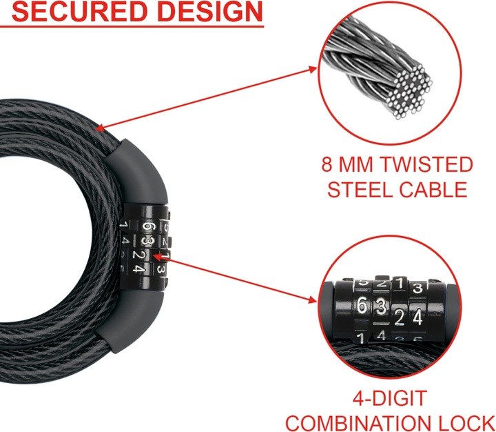 Actual product image Master Lock 8143EURDPRO (120 cm)