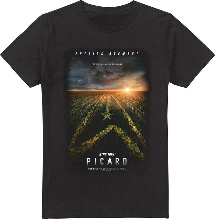 Immagine prodotto Star Trek: Picard Maglietta Poster Uomo (5XL)
