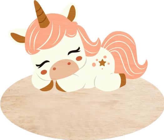 Image du produit Vintiun Türschild Einhorn