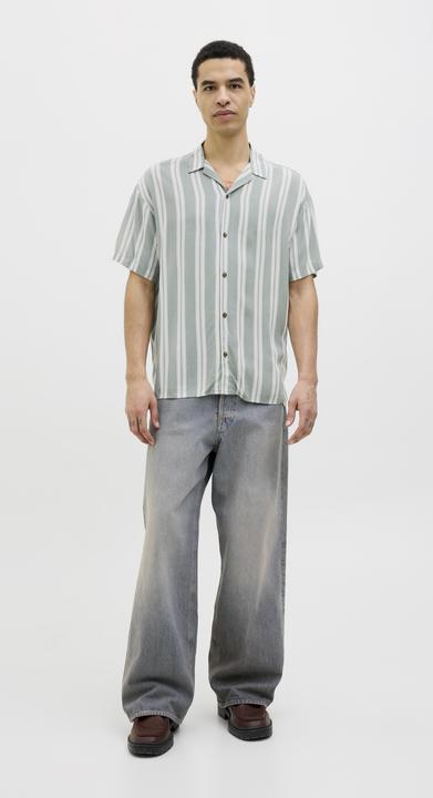 Actual product image Jack & Jones Jjejeff Stripe Resort Shirt Ss Sn (XL)