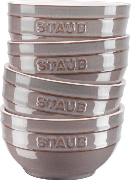 Actual product image Zwilling STAUB ROUND BOWL 40508-152-0 12 CM - SET OF 4 PIECES (12 cm, 0.40 l, 4 x)