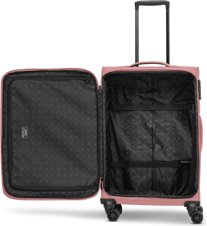 Immagine prodotto Redolz Essentials 12 THREE SET Set di valigie a 4 ruote, 3 pezzi, con piega elastica (201 l)