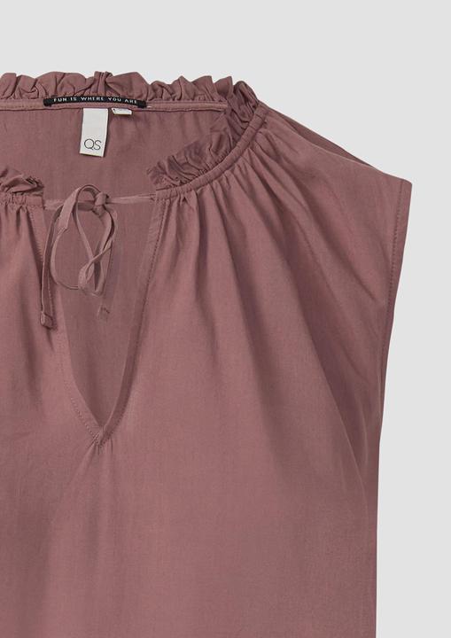 Immagine prodotto s.Oliver Bluse Blusentop mit Rüschenkragen (48)