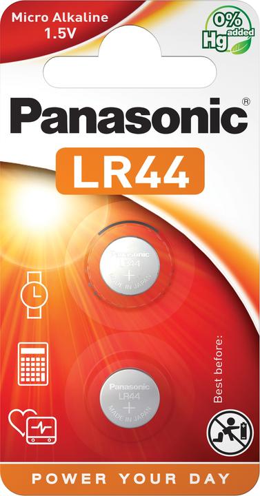 Immagine prodotto Panasonic Micro Alcali LR44 (2 pz., LR44, 120 mAh)