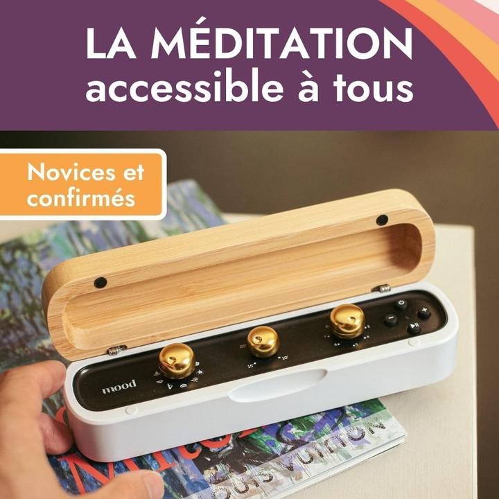 Actual product image Morphee Guided Meditation Box for Well-Being and Relaxation with 600 Audio Sessions