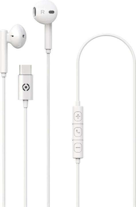 Produktbild Celly Stereo-Ohrhörer Drop Usb-C (Keine Geräuschunterdrückung, Kabelgebunden)