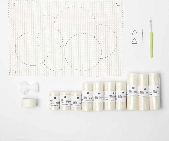 Produktbild Rico Design Rico Hooki Hooki, Knüpfset, Wolke