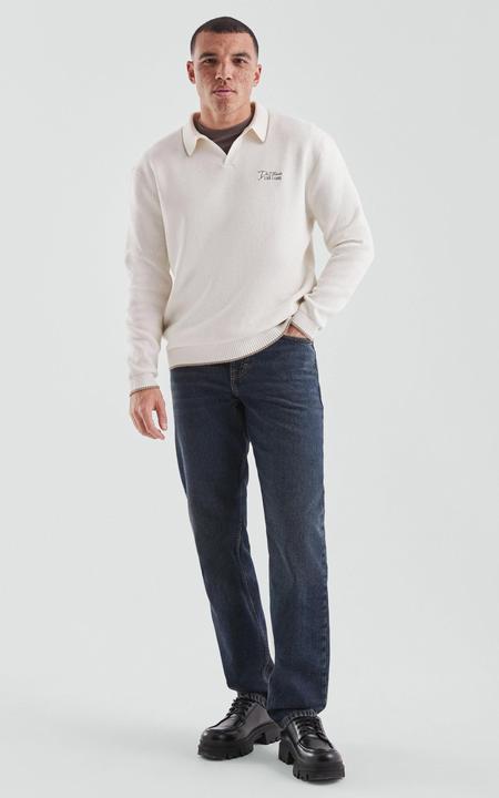 Produktbild s.Oliver Strickpullover Strickpullover mit Polokragen (L)