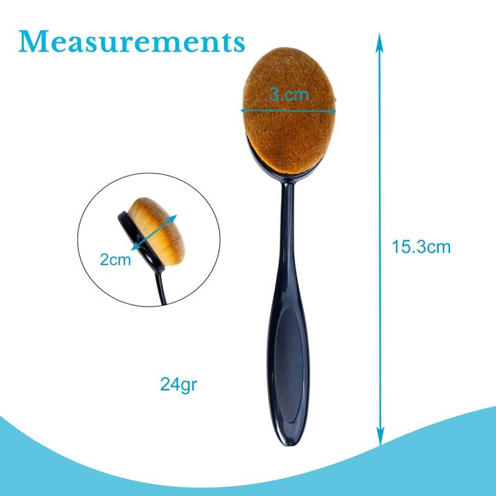 Actual product image Intirilife Make Up Pinsel