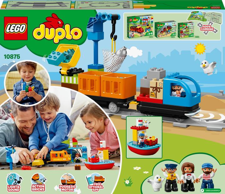 Actual product image LEGO Freight train (10875)