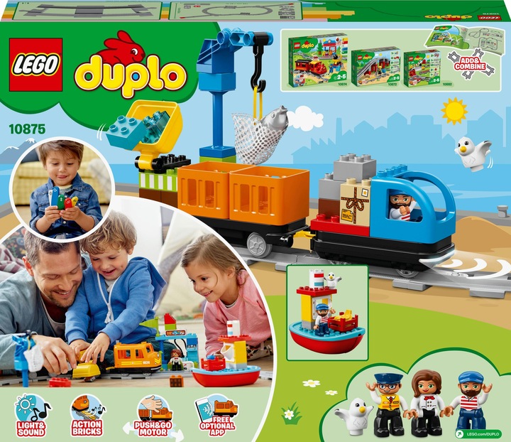 Produktbild LEGO Güterzug (10875)