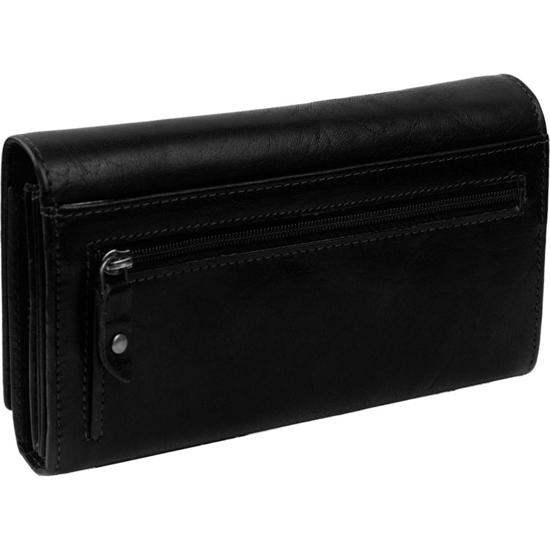 Thumbnail - The Chesterfield Brand, Damen, Portemonnaie, Antique Buff Geldbörse RFID Schutz Leder 18 cm, Schwarz