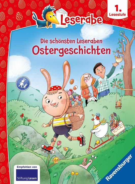 Produktbild Ravensburger Die schönsten Leseraben-Ostergeschichten - lesen lernen mit dem Leseraben - Erstlesebuch - (Deutsch, Dorothee Mahnkopf, Eleonore Gerhaher, Ina Hattenhauer, Martin Klein, Thomas Krueger, Thomas Krüger, Tino, 2025)