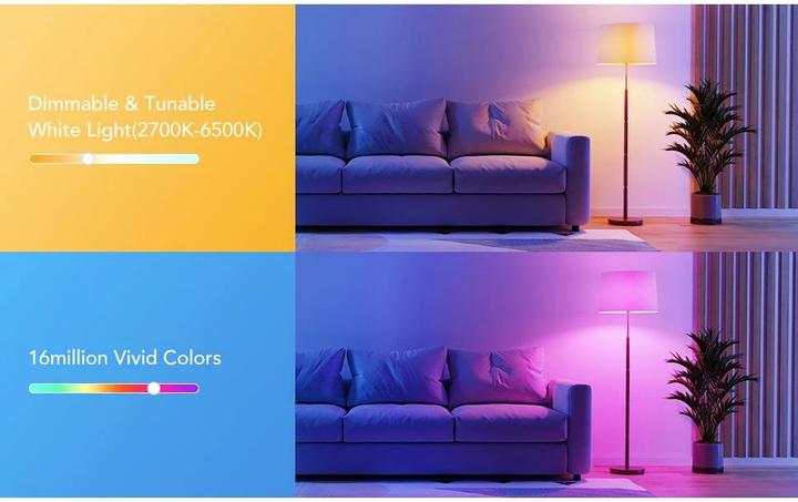 Image du produit Govee Smart Light Bulb (E27, 9 W, 1200 lm, 1 x, F)