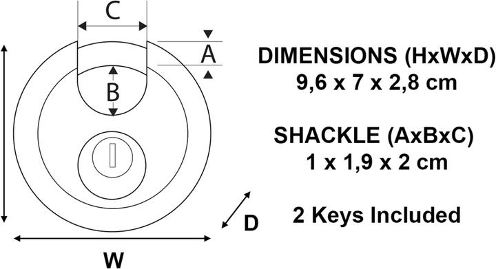 Produktbild Master Lock 40eurd