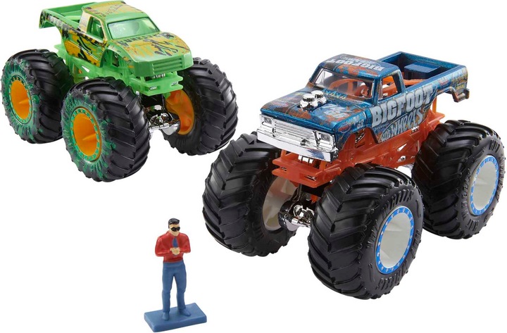 Produktbild Hot Wheels Monster Trucks Wettkampf Rennstrecke