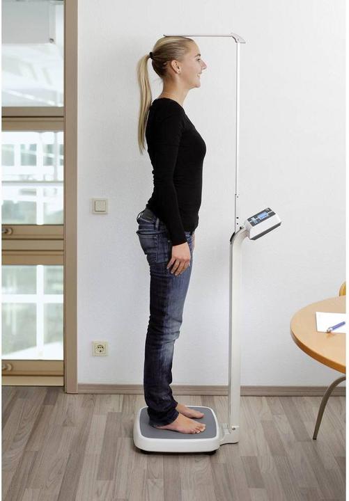 Immagine prodotto Kern Bilancia personale con dispositivo di misurazione dell'altezza Max 250 kg e=0,1 kg d=0,1 kg (250 kg)
