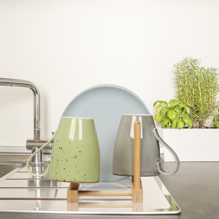Actual product image Relaxdays Plate rack