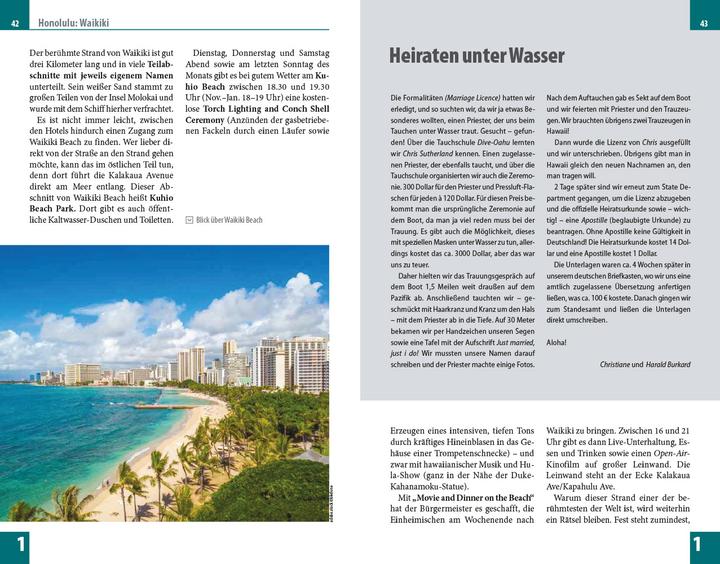 Image du produit Reiseführer Hawaii (Allemand, Alfred Vollmer, 2024)