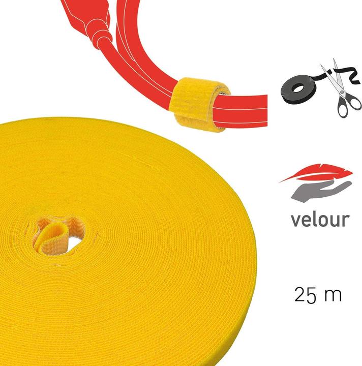 Produktbild Label-the-cable Doppelseitige Klettbandrolle (16 mm)