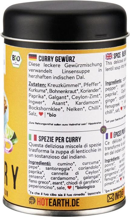 Image du produit Hot Earth Curry (70 g)